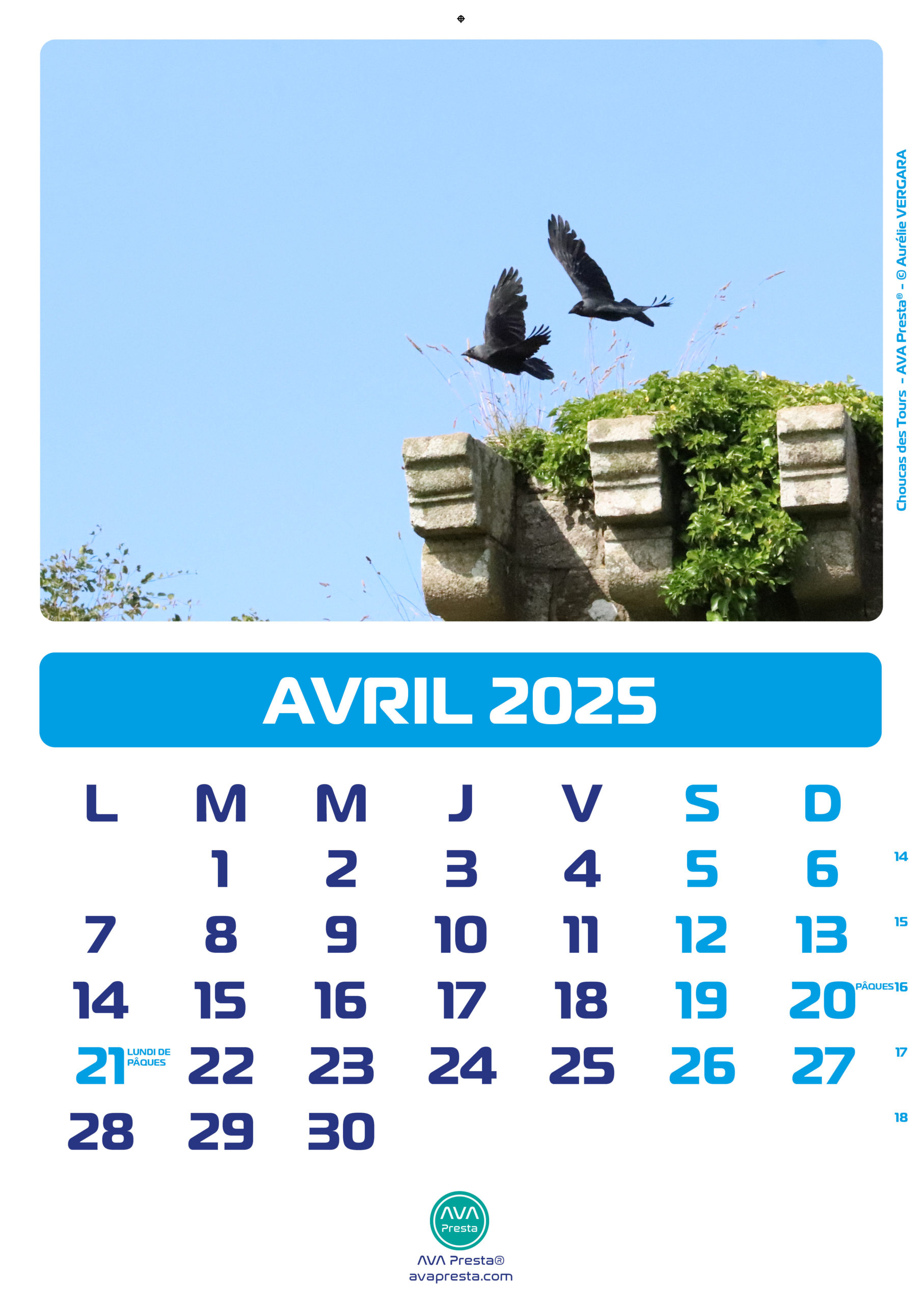 Calendrier Calend'Art 2022 - Avril